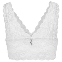 Only White Chloe Lace Bralet -Noisy May Shop 10725 2