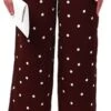 Vila Brown Polka Dot Cropped Culotte Trousers -Noisy May Shop 16390