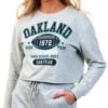 Brave Soul Grey Marl Oakland Print Sweater -Noisy May Shop 20773