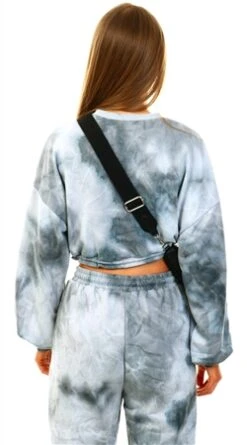 Saint Genies Grey Tie Dye Sweater -Noisy May Shop 20997 3