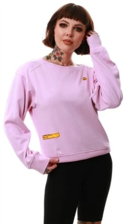 Gstar Lavender Pink Boat Neck Sweater