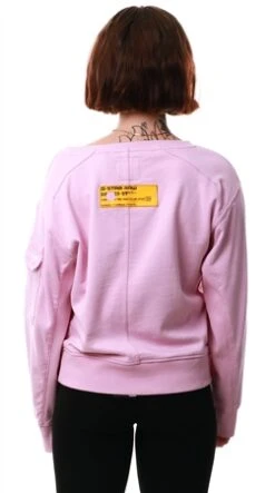 Gstar Lavender Pink Boat Neck Sweater -Noisy May Shop 21911 3