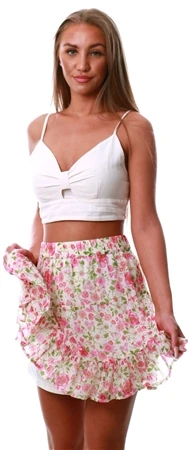 Veromoda Birch / Poel Printed Skirt