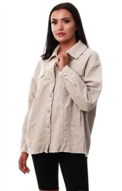 Only Silver / Silver Lining Corduroy Shirt