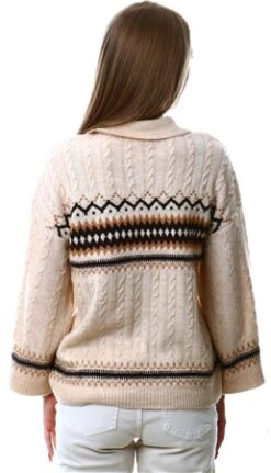 Vila Birch / Cream Button Knitted Jumper -Noisy May Shop 23806 3