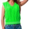 Vivichi Green Cable Knit Vest -Noisy May Shop 24254