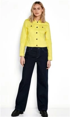 Noisy May Iluminating Debra Short Denim Jacket -Noisy May Shop 24563 2