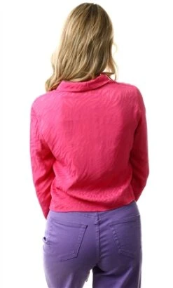 Only Pink / Gin Fizz Cropped Shirt -Noisy May Shop 24819 3