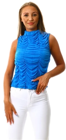 Pieces Ibiza Blue Addi Top