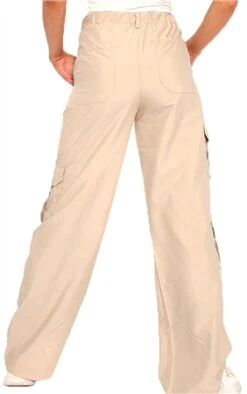 Vivichi Stone Loren Wide Leg Cargo Trousers -Noisy May Shop 25304 3