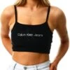 Calvin Klein Black Towel Vest Top -Noisy May Shop 25886