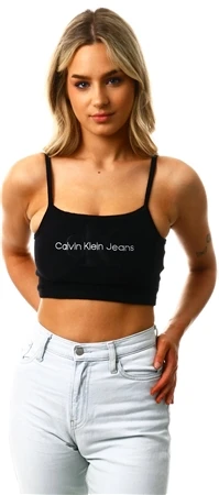 Calvin Klein Black Towel Vest Top