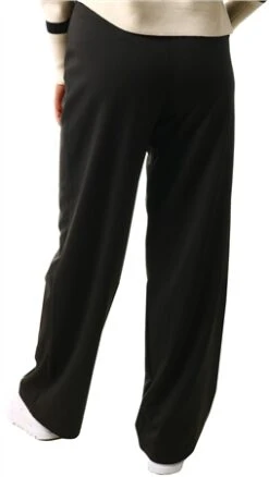 Veromoda Black / Black Tanni High Waisted Wide Solid Trousers -Noisy May Shop 26184 3