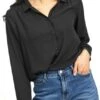 Vila Black Lucy Loose Fit Shirt -Noisy May Shop 26296