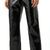 Veromoda Black Kithy Straight Fit High Rise Trousers