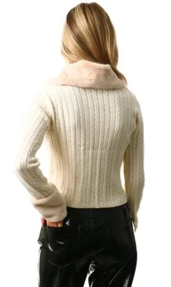 Girl In Mind Cream Cable Knit Cardi -Noisy May Shop 26905 3