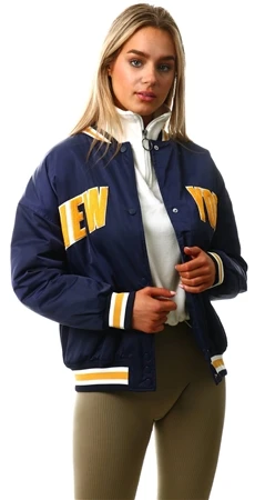 Only Patrot Blue / Nugget Gold Betty Oversize Bomber Jacket