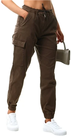 Only Wren / Taupe Carlton - Gigi Reg Waist Cargo Trousers 4 Only Wren / Taupe Carlton - Gigi Reg Waist Cargo Trousers - Image 2