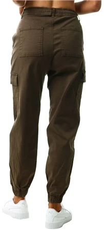Only Wren / Taupe Carlton - Gigi Reg Waist Cargo Trousers 6 Only Wren / Taupe Carlton - Gigi Reg Waist Cargo Trousers - Image 4