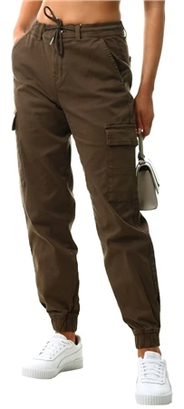 Only Wren / Taupe Carlton - Gigi Reg Waist Cargo Trousers 3 Only Wren / Taupe Carlton - Gigi Reg Waist Cargo Trousers