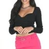 Brave Soul Pink Belt Detail Slim Fit Tailored Mini Skirt -Noisy May Shop 27224