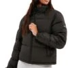 Nicce Black Drewe Puffer Jacket