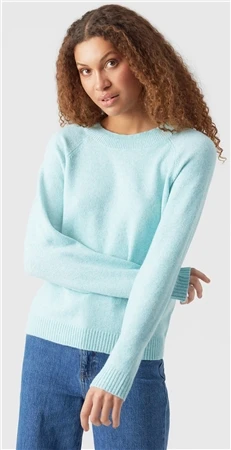 Veromoda Aqua / Limpet Shell Doffy O-Neck Pullover