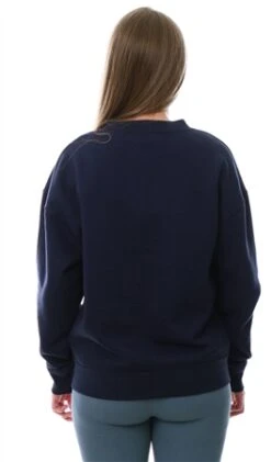 Vivichi Navy Oversized Yale Sweatshirt -Noisy May Shop 27318 3