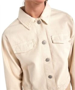 Pieces Whitecap Grey Tessie Denim Jacket -Noisy May Shop 27513 1