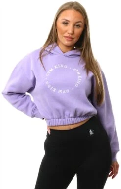 Gym King Violet Recharge Hoodie