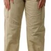 Only Grey / Oxford Tan Highwaisted Cargo Trousers