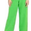 Only Green / Vibrant Green Maia Wide Leg Fit Trousers -Noisy May Shop 27752