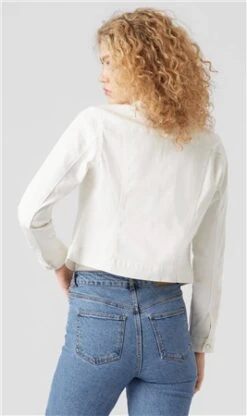 Veromoda Cloud Dancer Luna Denim Jacket 9 Veromoda Cloud Dancer Luna Denim Jacket -Noisy May Shop 27860 3