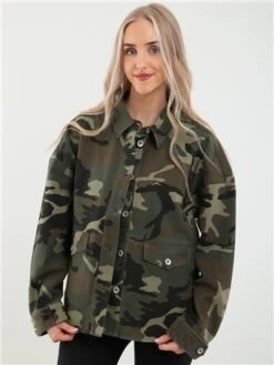 Only Grey / Oxford Tan Charlie Spread Collar Jacket