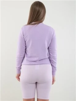 Champion Lilac Embossed Crew Sweat -Noisy May Shop 28200 3