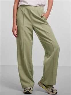 Pieces Tea Bossy Wide-Leg Trousers