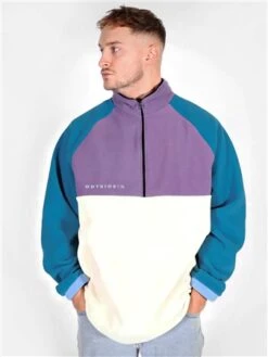 Oi Purple Flashback Fleece -Noisy May Shop 28445 3