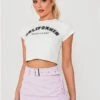 Saint Genies Lilac Cargo Skirt