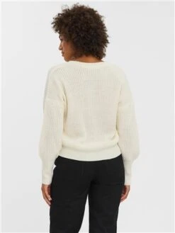 Veromoda Cloud Dancer Lea Knitted Cardigan 9 Veromoda Cloud Dancer Lea Knitted Cardigan -Noisy May Shop 28708 3