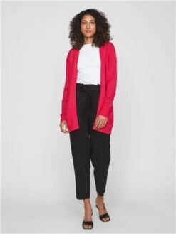 Vila Love Potion Long Knitted Ril Cardigan -Noisy May Shop 28715 2