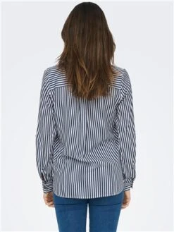 Only Blue / Peacoat Yasmin Standard Fit Shirt -Noisy May Shop 28740 3