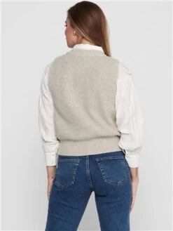 Only Stone / Pumice Stone Paris Life Vest -Noisy May Shop 28846 3