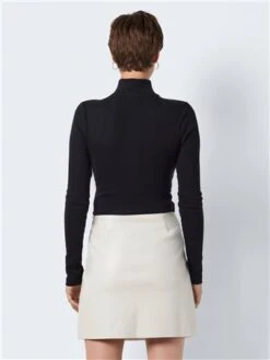 Noisy May Moonbeam Clara Coated High Waisted Skirt -Noisy May Shop 28989 3