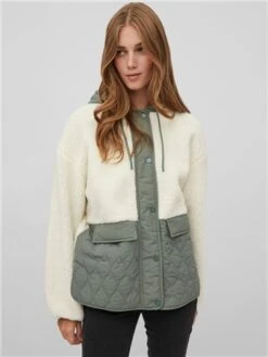 Vila Birch Dita Hooded Teddy Jacket