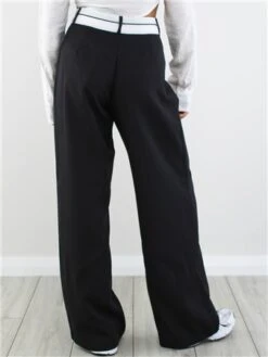 Only Black / Black Malika Detail Pant -Noisy May Shop 29012 3