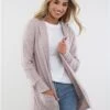 Veromoda Purple / Woodrose Doffy Cardigan -Noisy May Shop 29034