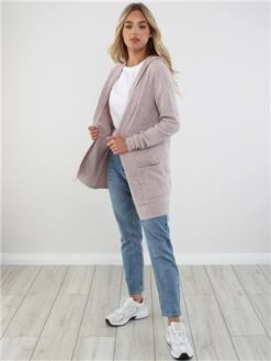 Veromoda Purple / Woodrose Doffy Cardigan 8 Veromoda Purple / Woodrose Doffy Cardigan -Noisy May Shop 29034 2