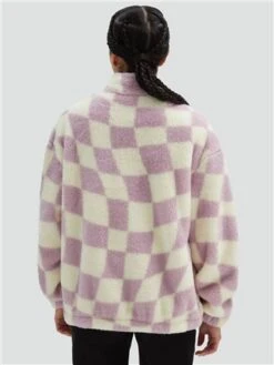 Vans Purple Digital Trip Mock Zip Sweatshirt -Noisy May Shop 29055 3