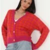 Brave Soul Pink Kimmy Cardigan