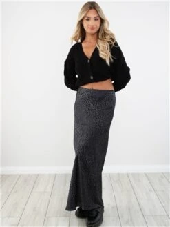 Brave Soul Grey Jasmin Skirt -Noisy May Shop 29139 2